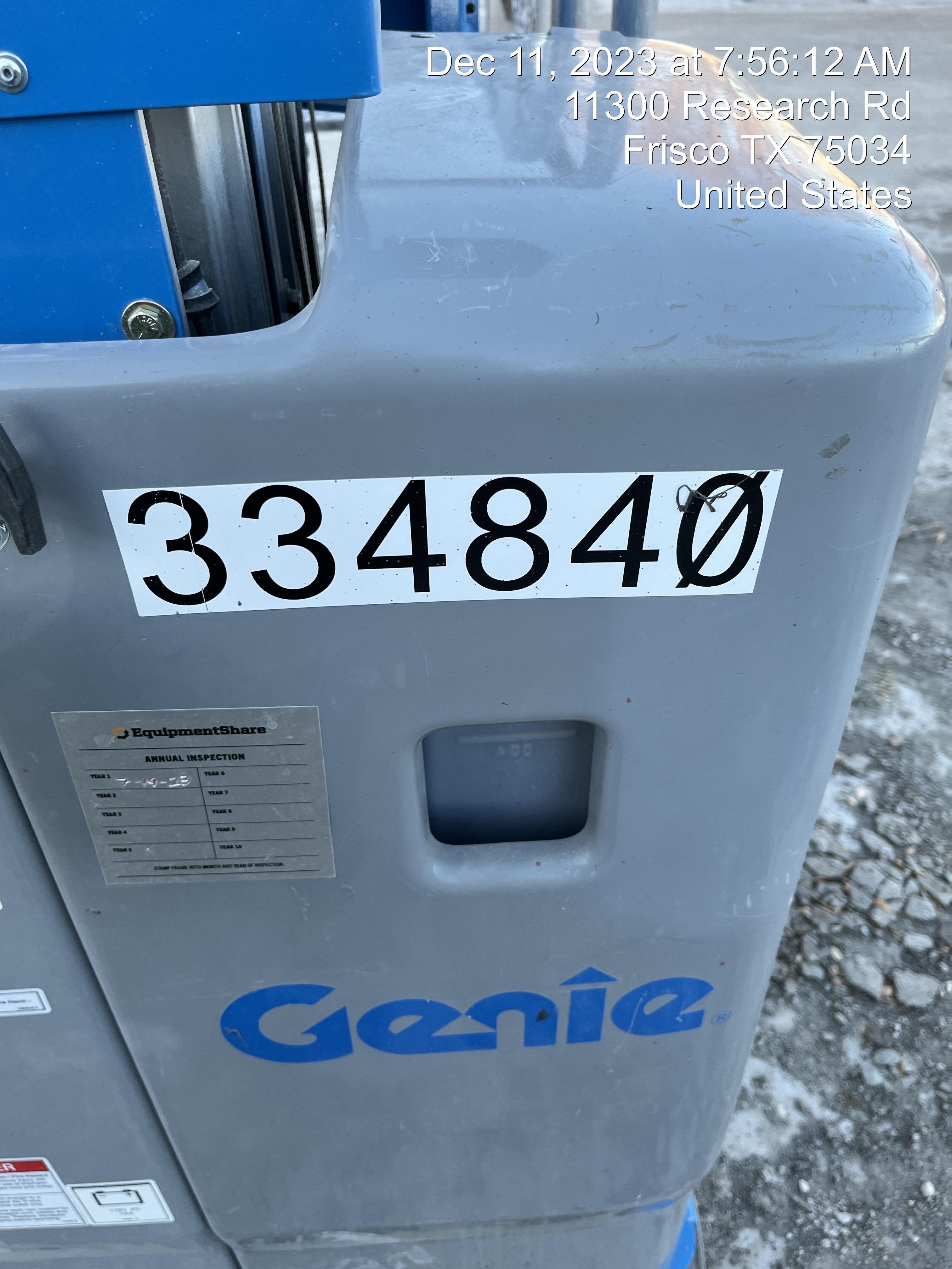 2023 GENIE GR-20