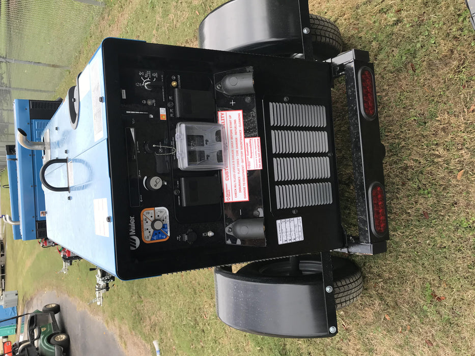 2020 Miller Electric BIG BLUE 400 Trailer Mounted Welder
