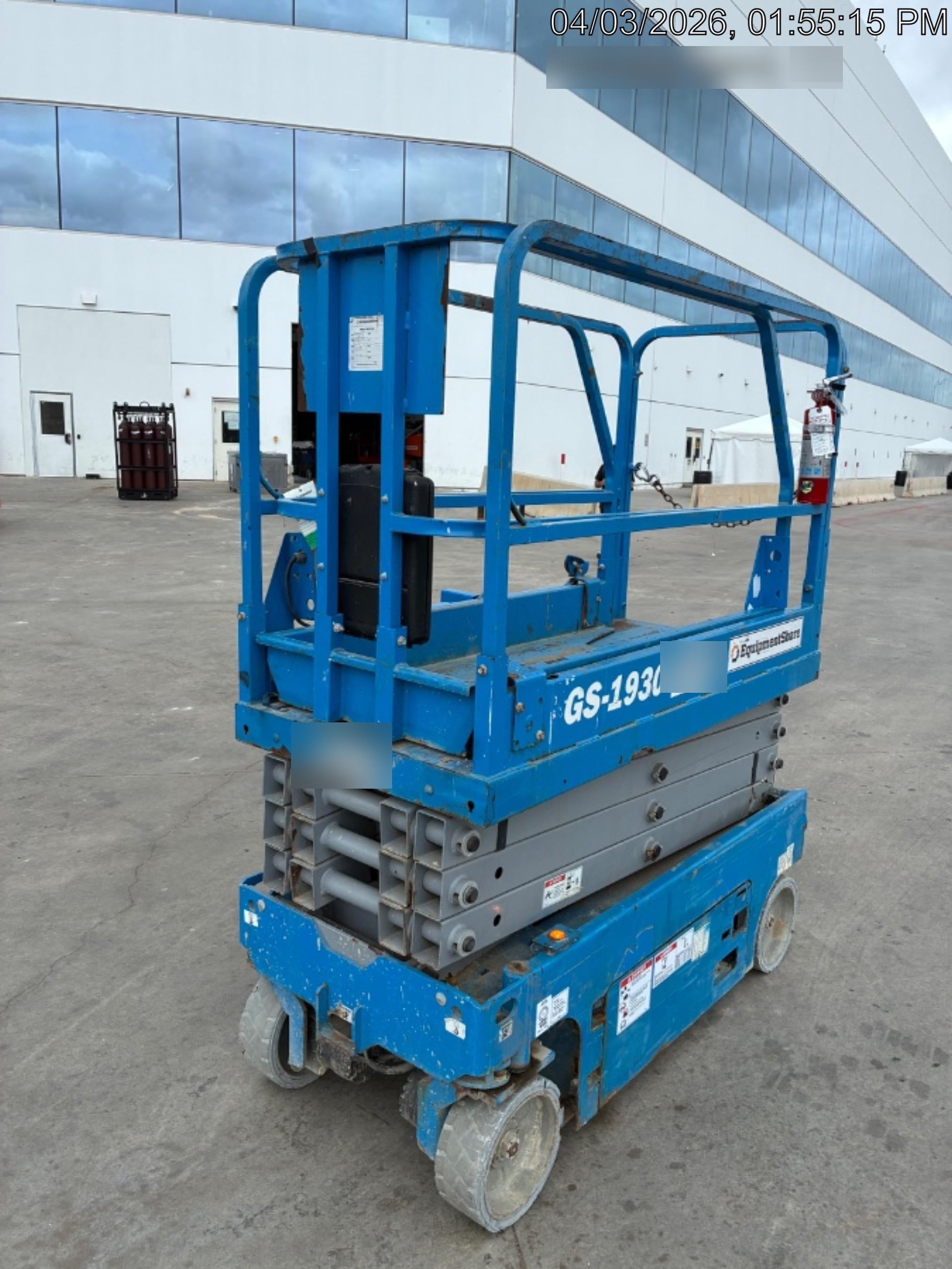 2019 Genie GS-1930 Fixed rails with chain Entry