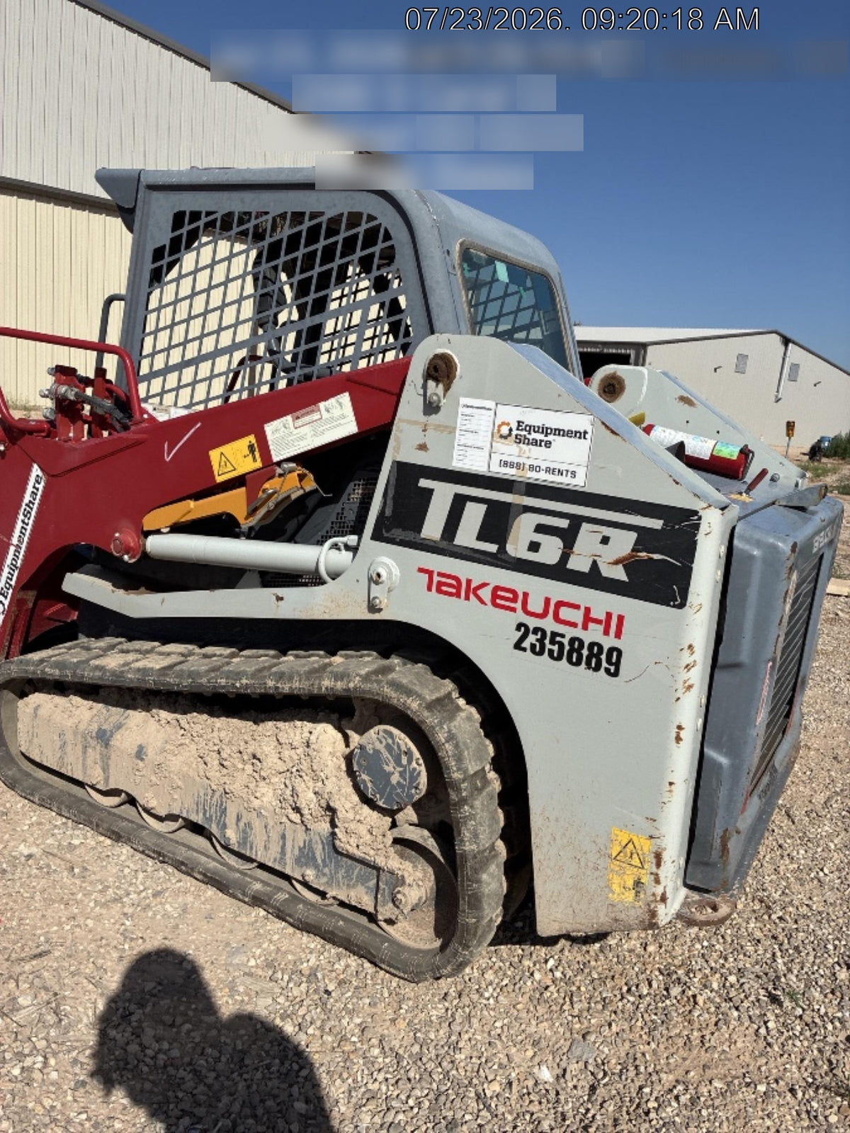 2022 TAKEUCHI TL6R