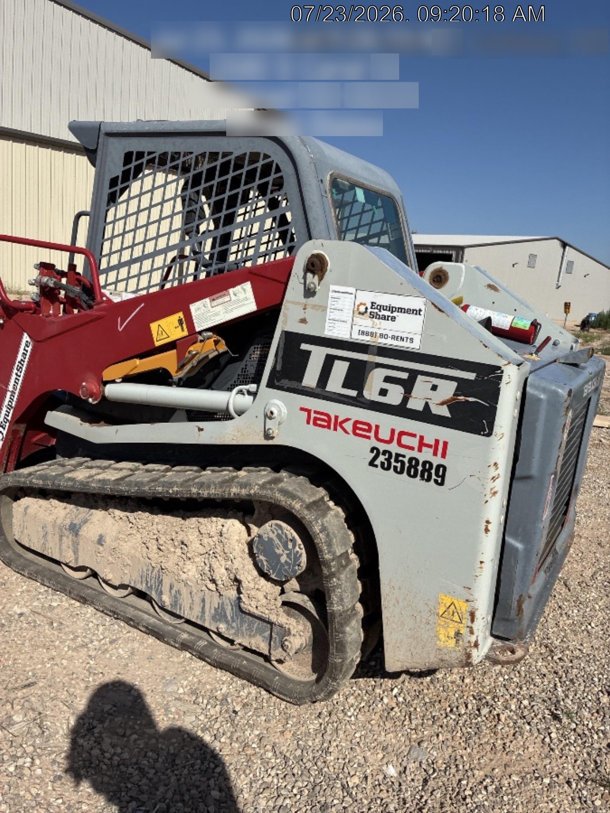 2022 TAKEUCHI TL6R