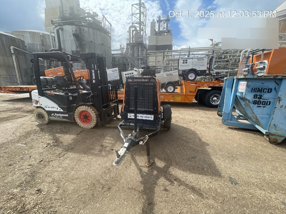 2021 Lincoln Electric Vantage 549X Ready Pak 3, ORANGE (includes trailer, cable rack, fender light kit)