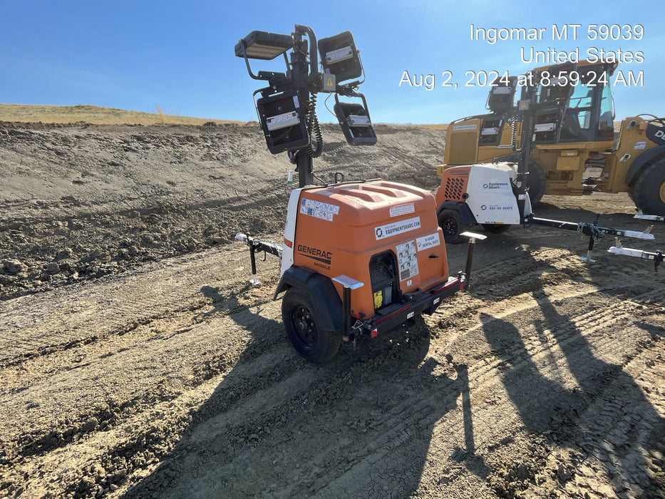 2023 Generac MLT2 Diesel, Flex Switch 120V Input, Powerzone Controller, (4) 320W LED Lights, 4kW Generator, 39.9 Gal Fuel Tank, 2" Ball, T3