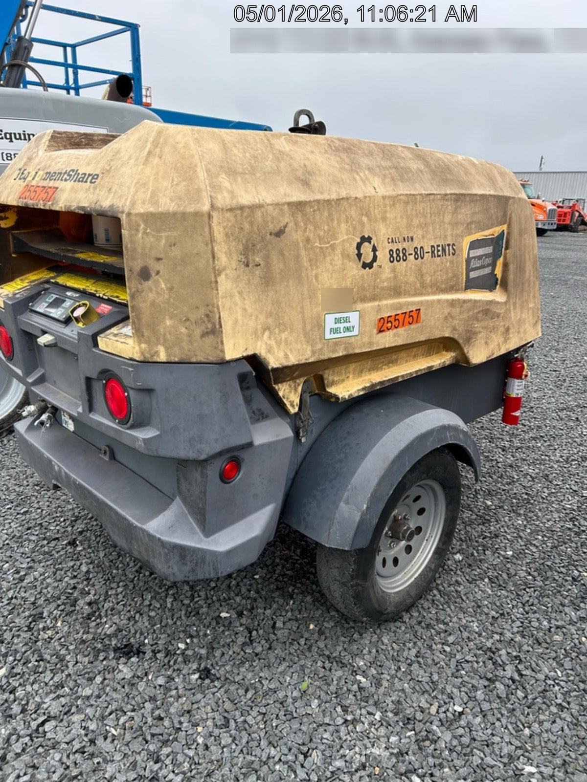 2022 ATLAS COPCO XAS188 CWK