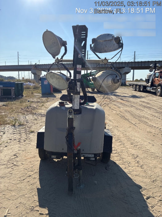 2018 Wacker Neuson LTV6L-MH Wacker Neuson LTV6L Mobile Light Tower w/Fuel Level Sensor Installed