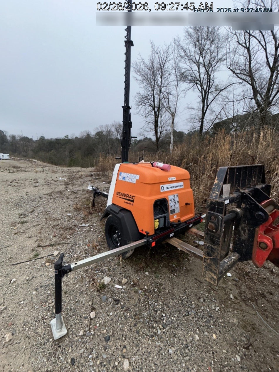2024 Generac MLT2 Diesel, Flex Switch 120V Input, Powerzone Controller, 
(4) 320W LED Lights, 4kW Generator, 39.9 Gal Fuel Tank, 2" Ball, T3