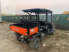 2020 Kubota RTV-X1140W-H Canopy, 4-Seater, Diesel, Windshield Acrylic Clear, Strobe Light, Backup Alarm