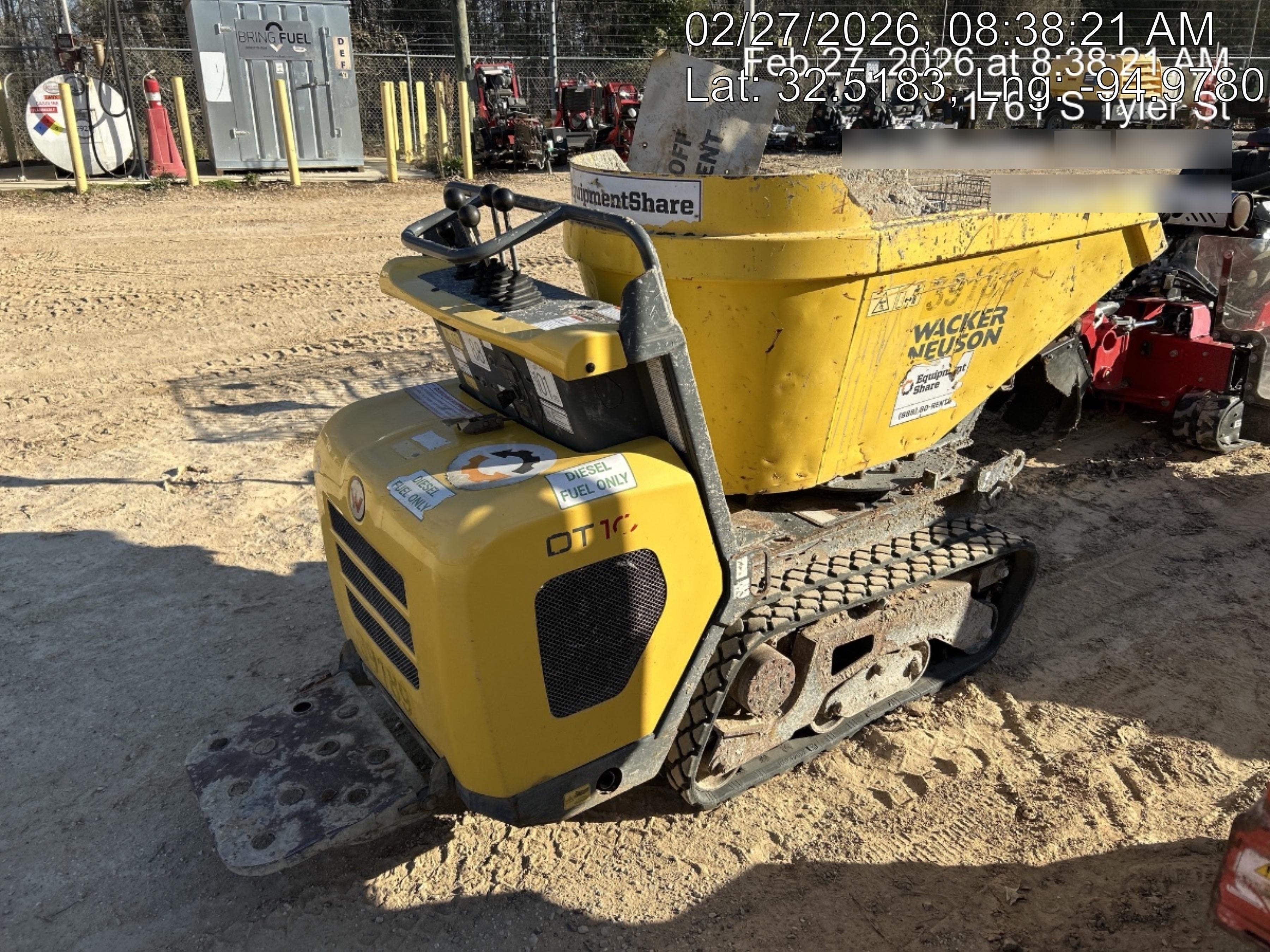 2019 WACKER NEUSON DT10
