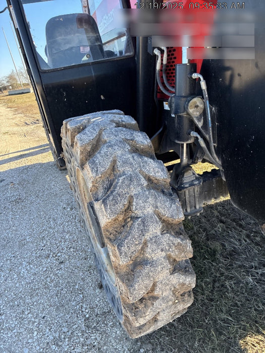 2019 Manitou MTA8044 74hp T4F, Open ROPS, Cab and Boom LED work lights, Auxiliary Hydraulics, Solid Tires, Amber strobe, Lift Hook 66" Carriage, 60" Forks
