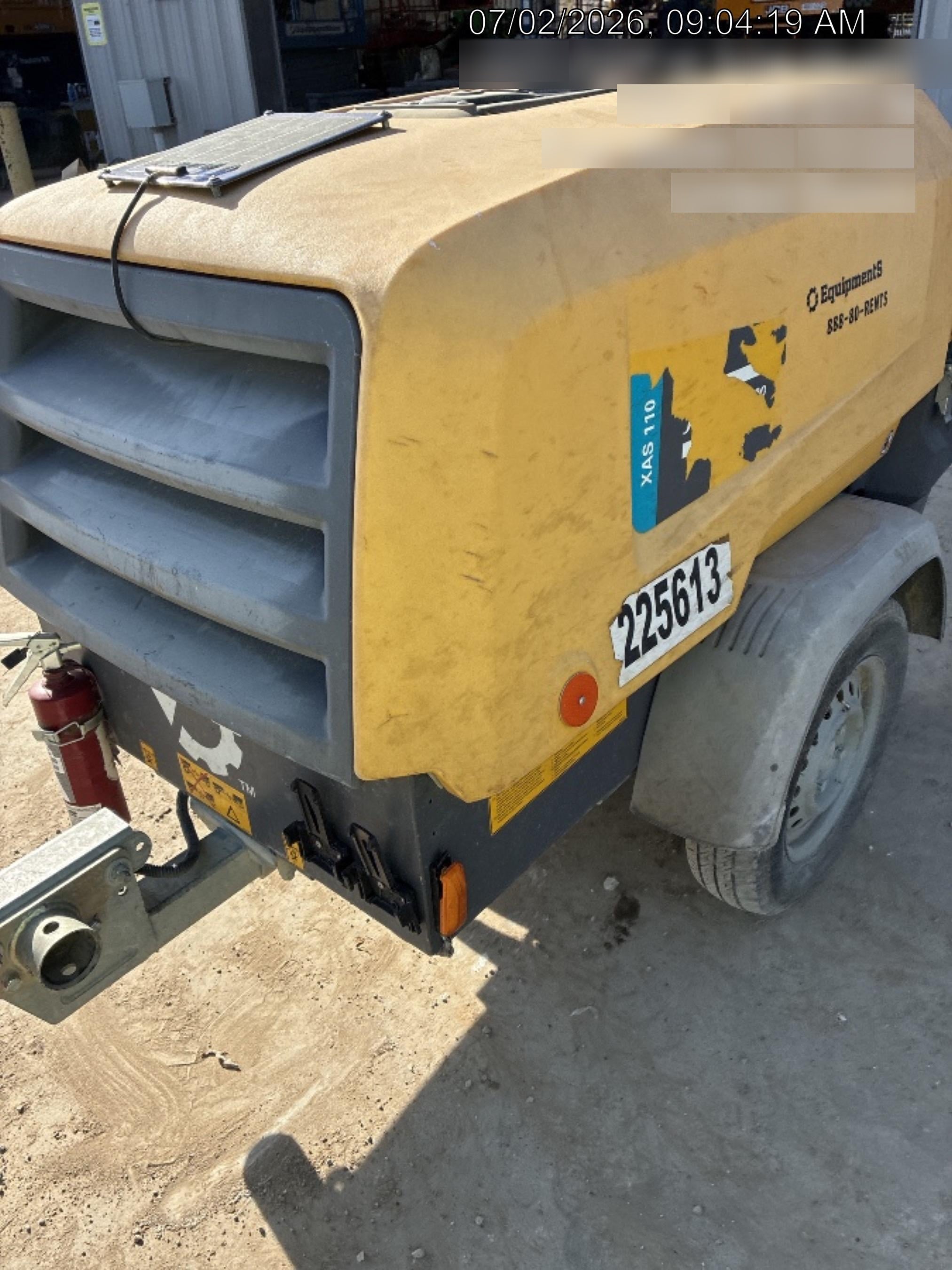 2022 ATLAS COPCO XAS 110