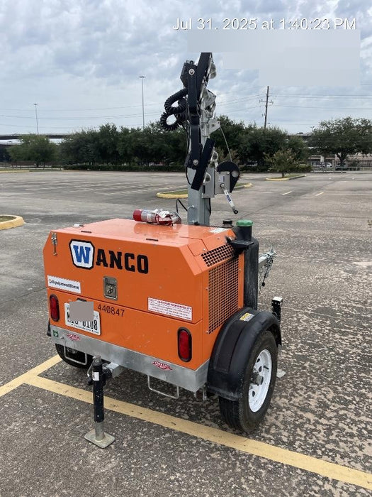 2024 Wanco WLTT-4MM4K Diesel, Deep Sea Controller, Shore Power Plug, Auto Start, (4) 350W LED Floodlights, 4kW Generator, 60 Gal Fuel Tank, 2" Ball, T3
