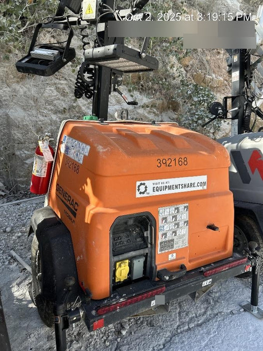 2024 Generac MLT2 Diesel, Flex Switch 120V Input, Powerzone Controller, 
(4) 320W LED Lights, 4kW Generator, 39.9 Gal Fuel Tank, 2" Ball, T3