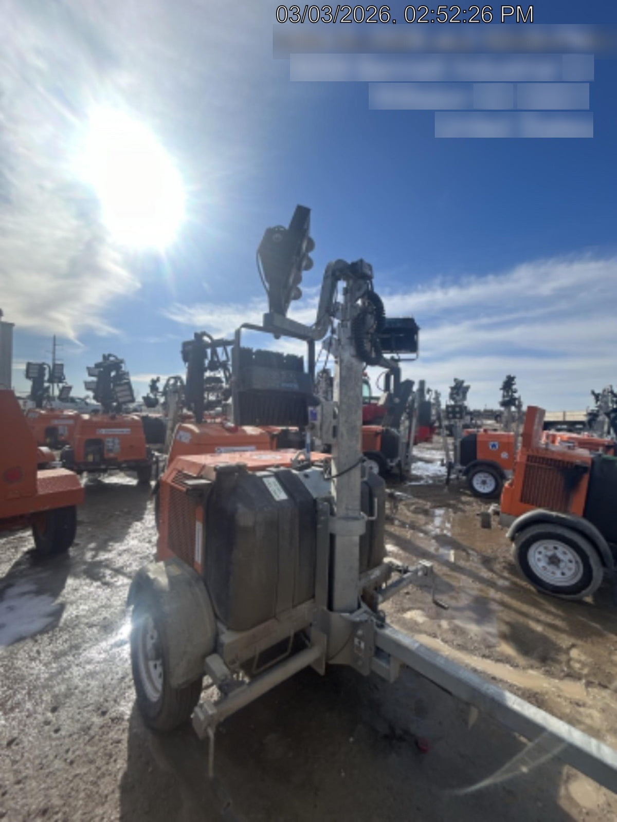 2024 Wanco WLTT-4MM4K Diesel, Deep Sea Controller, Shore Power Plug, Auto Start, (4) 350W LED Floodlights, 4kW Generator, 60 Gal Fuel Tank, 2" Ball, T3