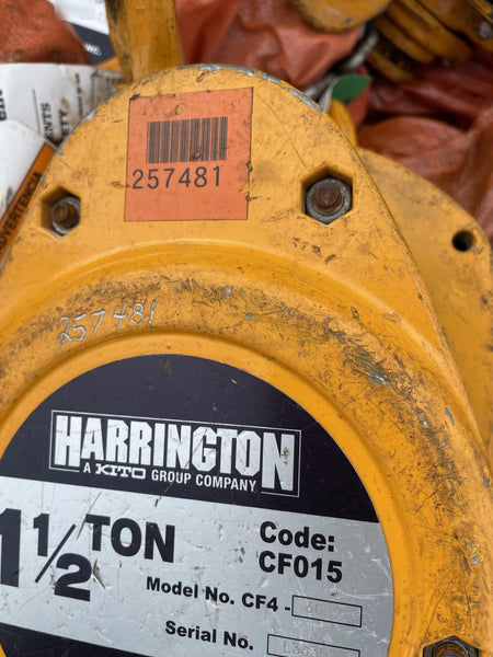 2022 HARRINGTON CF015-20