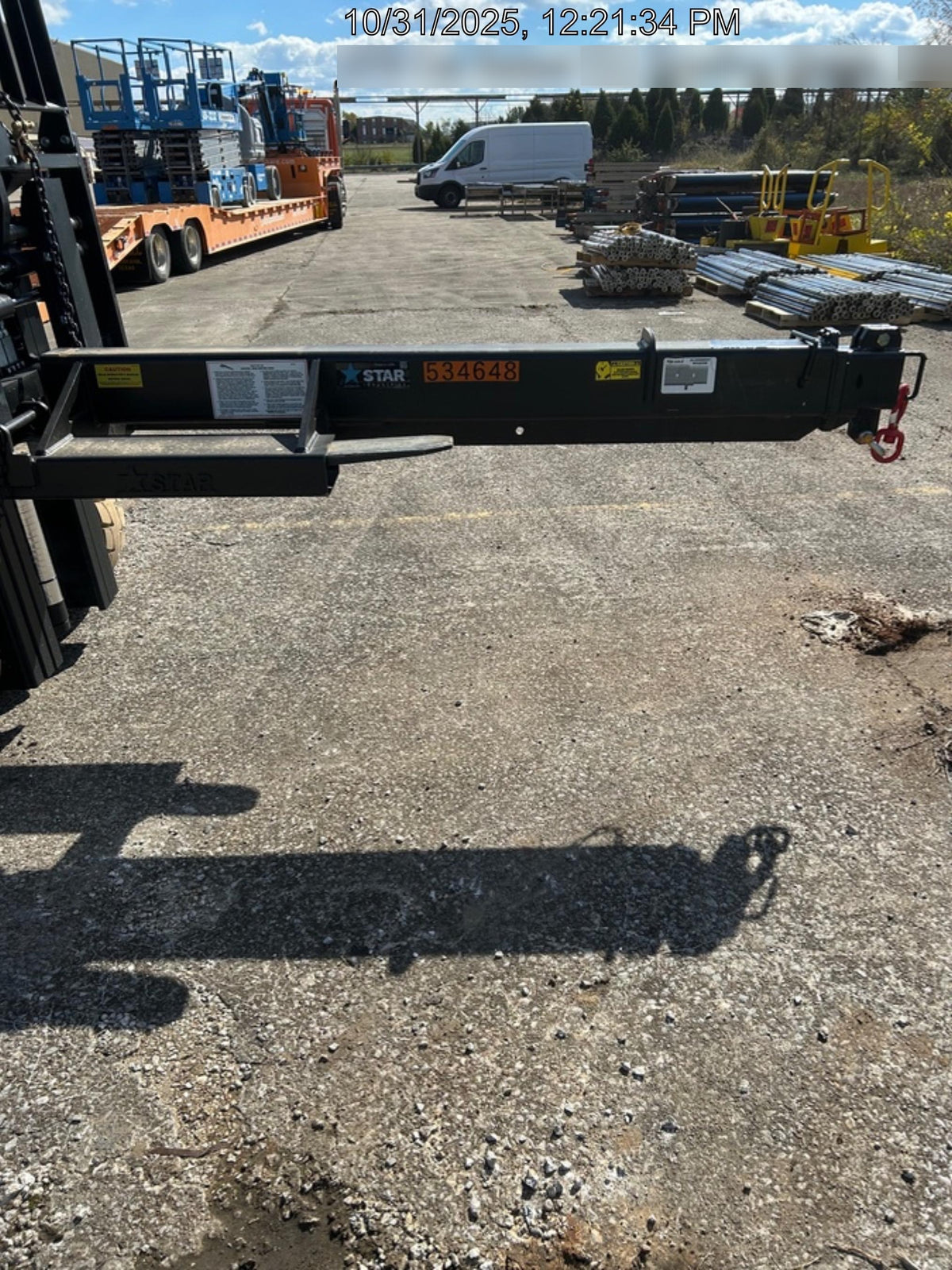 2025 STAR INDUSTRIES M1360B - Star JIB Boom