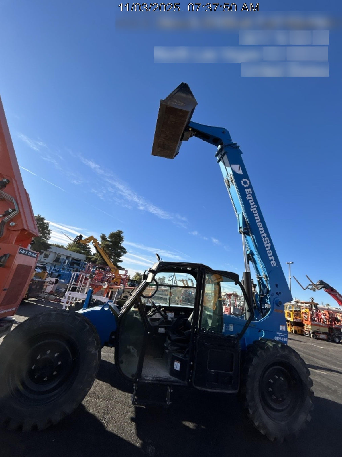 2024 JLG Telehandler Bucket