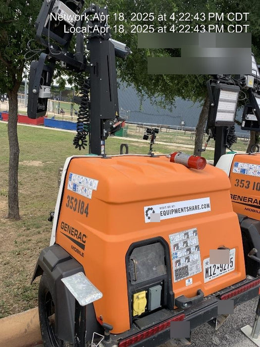 2023 Generac MLT2 Diesel, Flex Switch 120V Input, Powerzone Controller, (4) 320W LED Lights, 4kW Generator, 39.9 Gal Fuel Tank, 2" Ball, T3