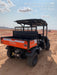 2021 Kubota RTV-X1140W-H Plastic Canopy, Windshield Acrylic Clear, LED Strobe Light, Wire Harness Kit, Back up Alarm