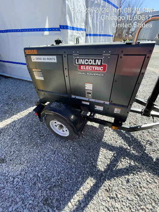 2021 Lincoln Electric Dual Maverick 200/200X Ready Pak 3 (includes trailer, cable rack, fender light kit)
