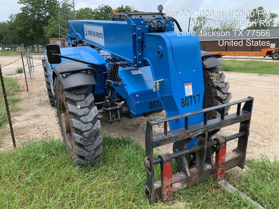 2020 Genie GTH-844 Cab/Heat/Air, Solid Tires, Work Lights, Beacon, Aux Hydraulics, Back up Alarm, Lifting Eye