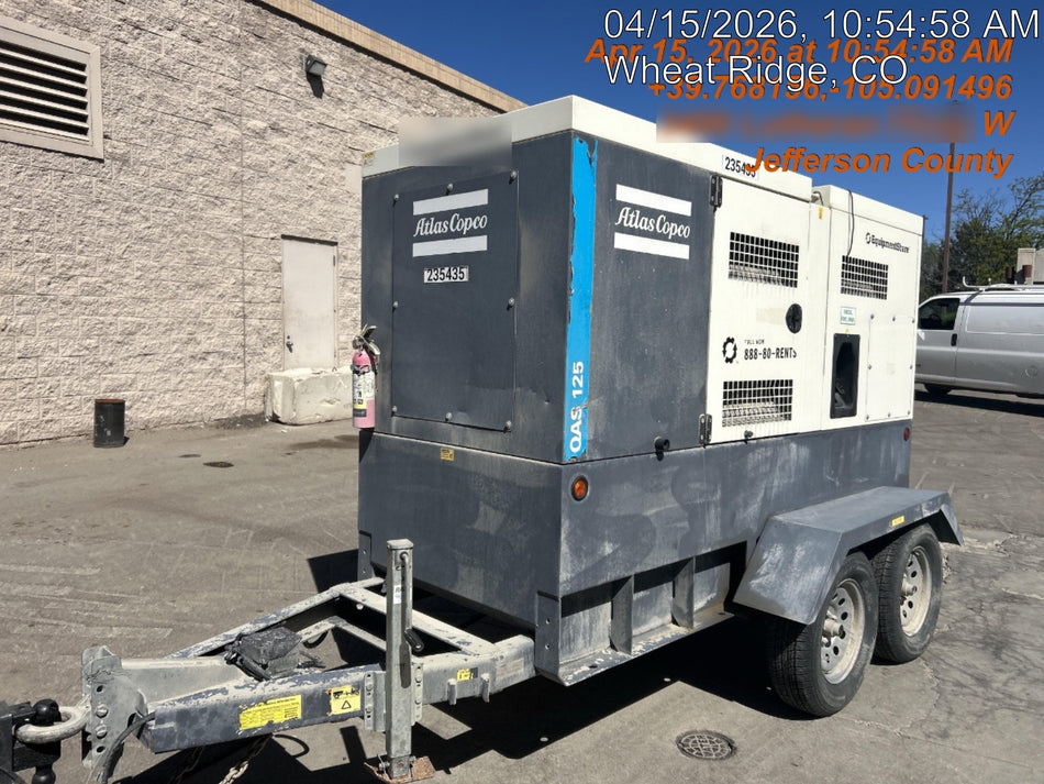 2022 ATLAS COPCO QAS 125