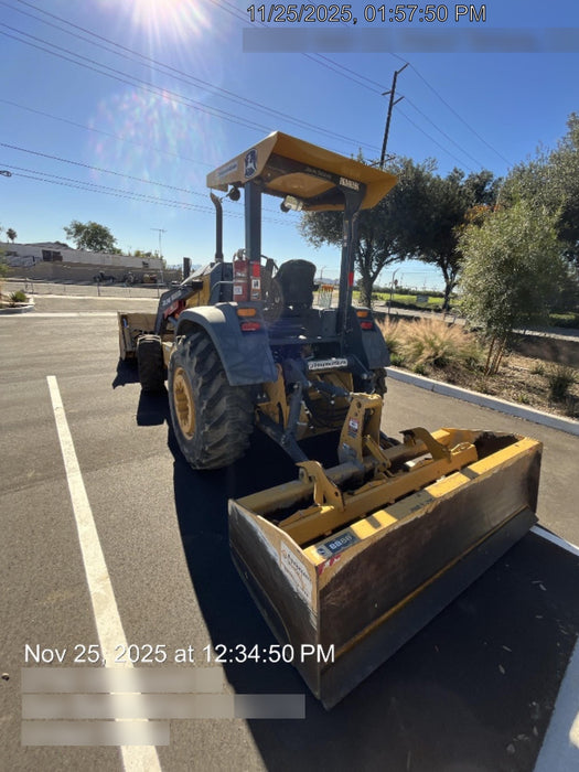 2020 John Deere 210LEP Canopy, 4WD, Second rear hydraulic cylinder, Light Package, Wheel weights