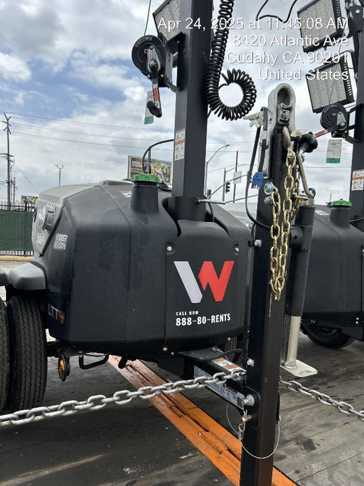 2024 Wacker Neuson LTT4 Diesel, Kohler KDW702, Deep Sea Controller, Auto Start, LED 320W, Bypass Outlet, T3