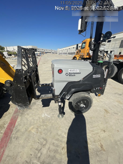 2024 Wacker Neuson LTT4 Diesel, Kohler KDW702, Deep Sea Controller, Auto Start, LED 320W, Bypass Outlet, T3