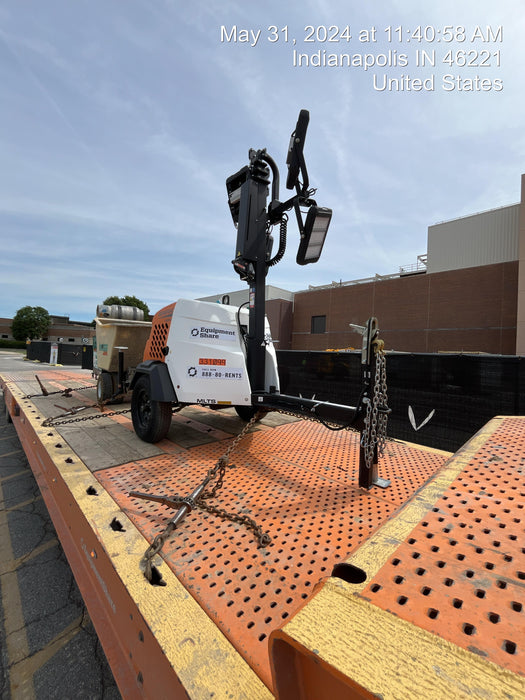 2023 Generac MLT2 Diesel, Flex Switch 120V Input, Powerzone Controller, (4) 320W LED Lights, 4kW Generator, 39.9 Gal Fuel Tank, 2" Ball, T3