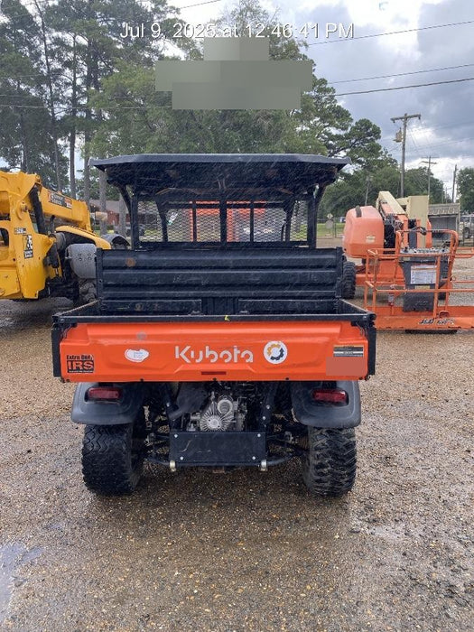 Kubota RTV-X1140W-H Canopy, 4-Seater, Diesel, Windshield Acrylic Clear, Strobe Light, Backup Alarm