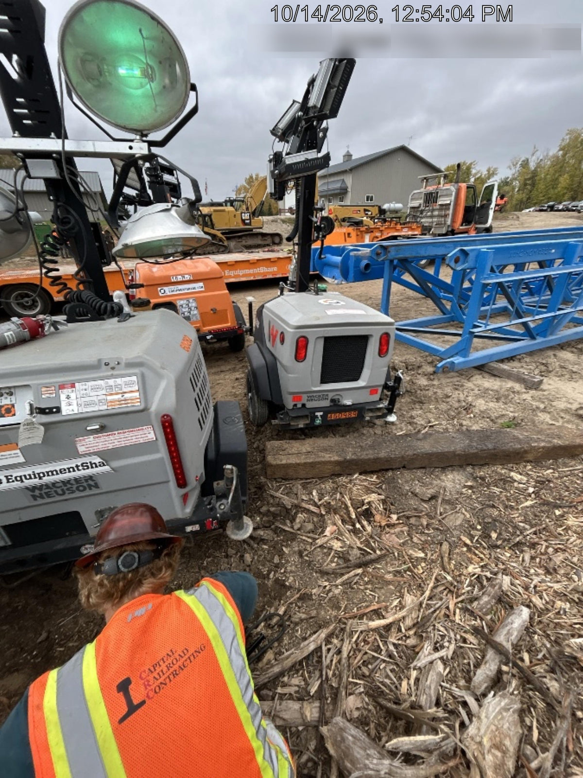 2024 Wacker Neuson LTT4 Diesel, Kohler KDW702, Deep Sea Controller, Auto Start, LED 320W, Bypass Outlet, T3