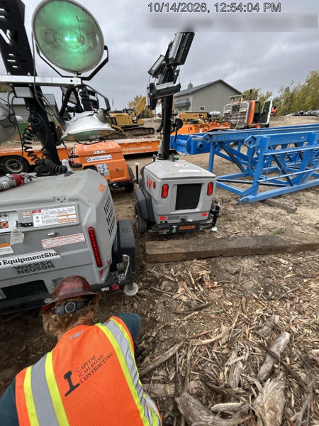 2024 Wacker Neuson LTT4 Diesel, Kohler KDW702, Deep Sea Controller, Auto Start, LED 320W, Bypass Outlet, T3