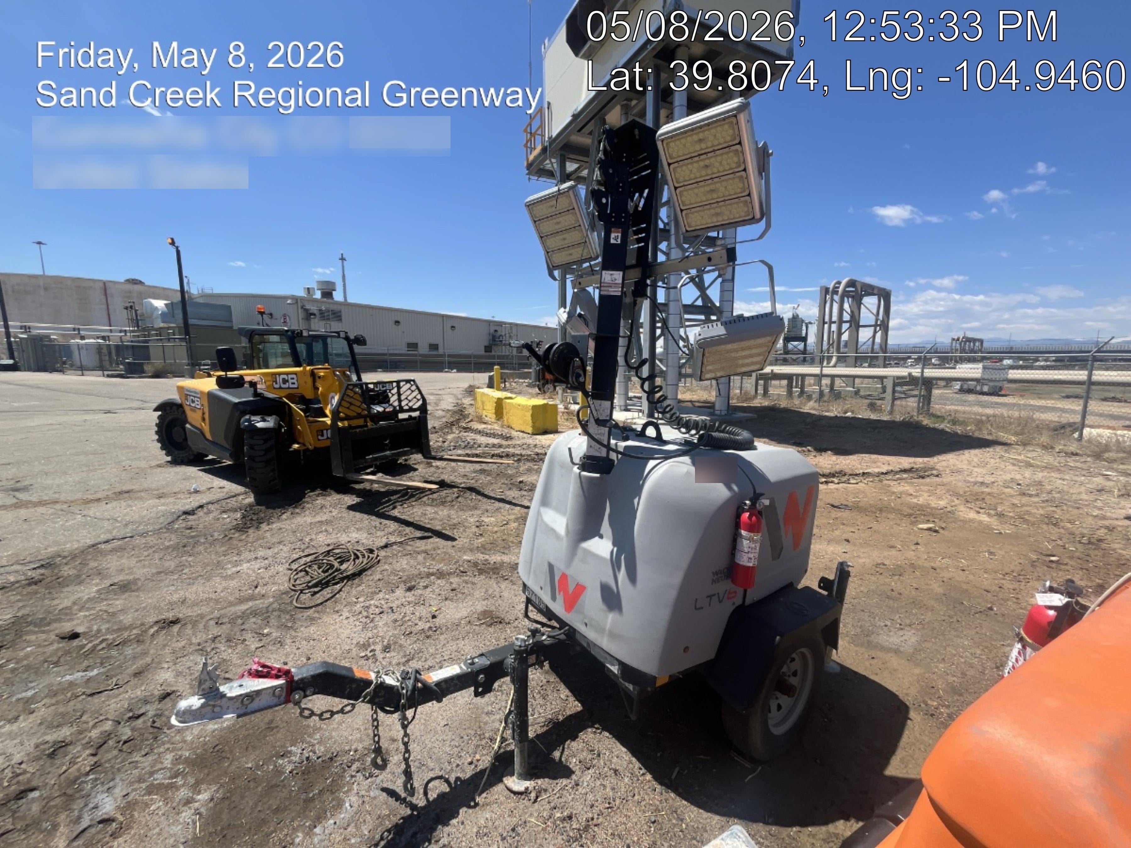 2019 Wacker Neuson LTV6K-LED Standard LED Towable Light Tower w/None