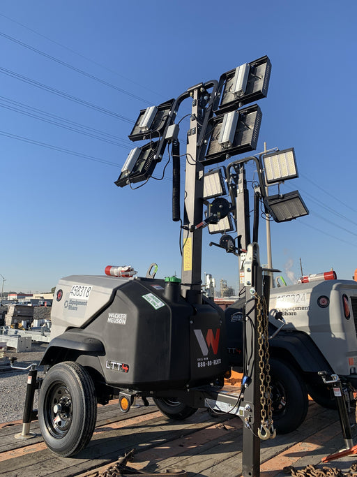 2024 Wacker Neuson LTT4 Diesel, Kohler KDW702, Deep Sea Controller, Auto Start, LED 320W, Bypass Outlet, T3