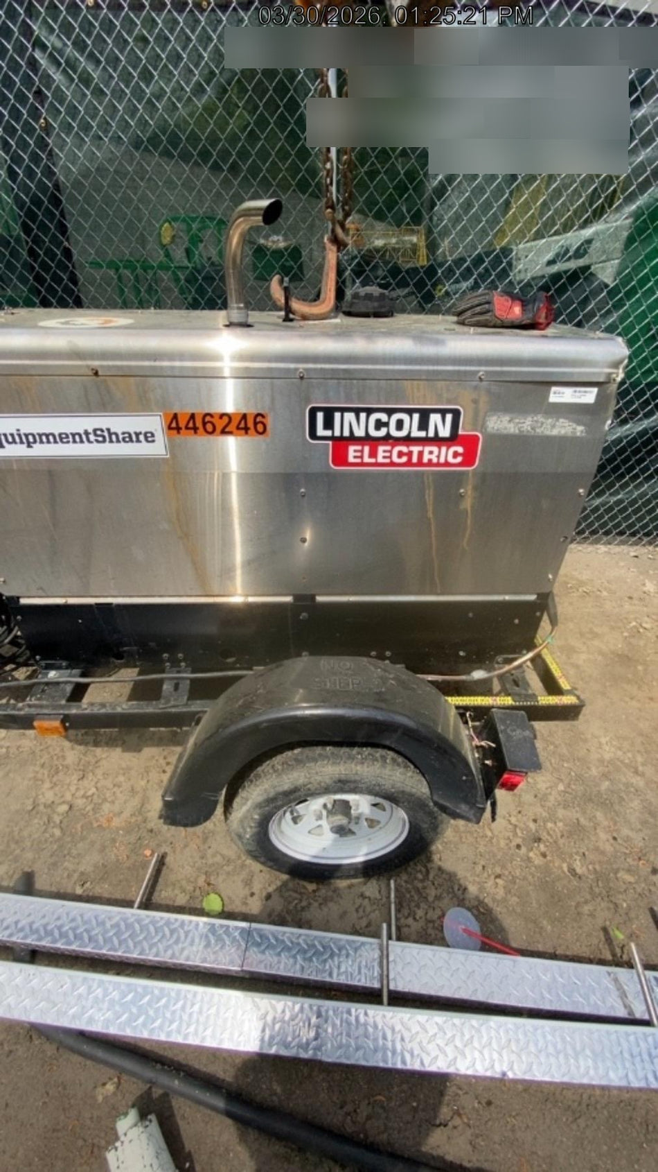 2024 Lincoln Electric LE400 Kubota V1505, Trlr, Cable Rack, Light Kit, ES Decals, T3