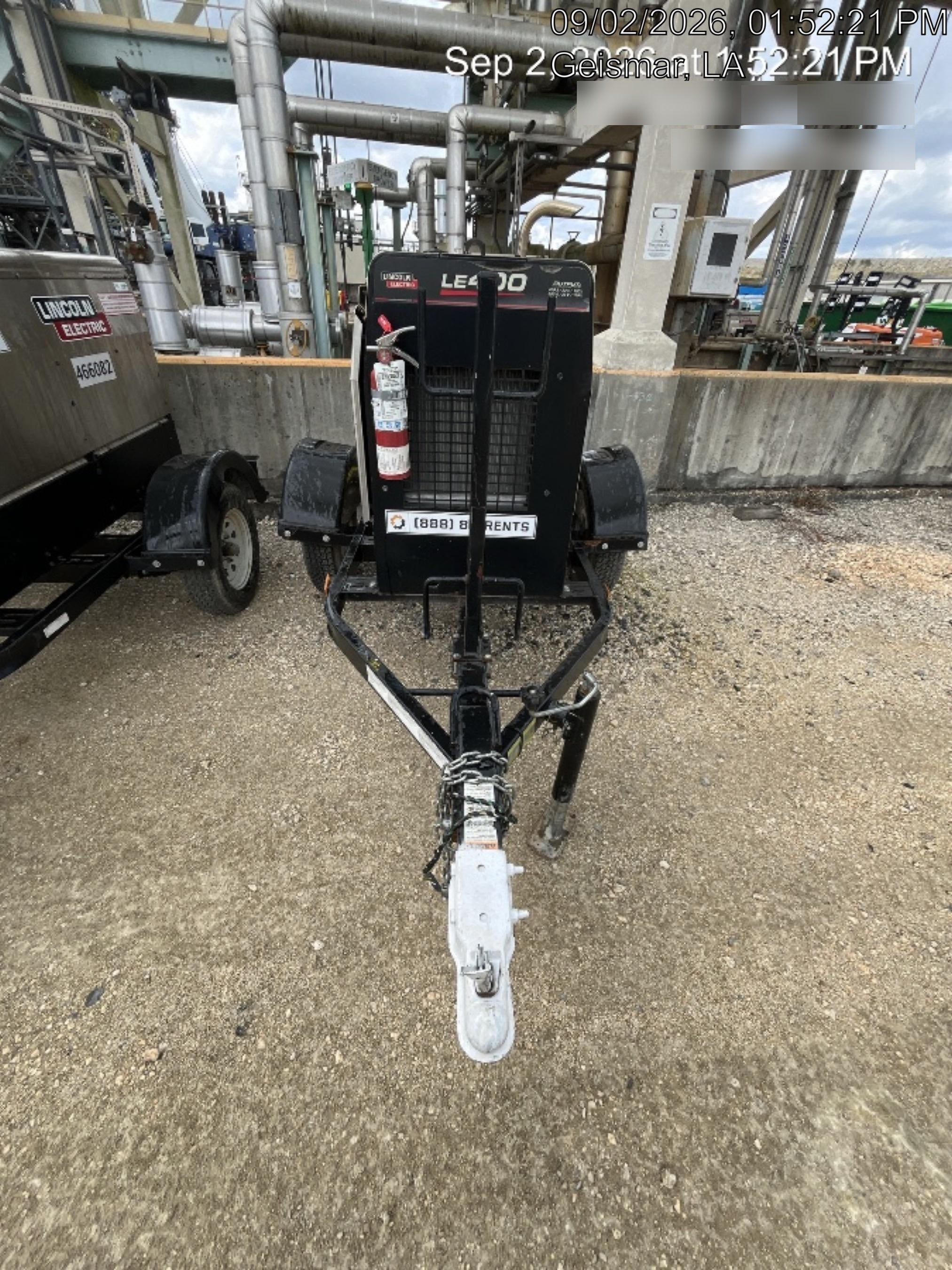 2024 Lincoln Electric LE400 Kubota V1505, Trlr, Cable Rack, Light Kit, ES Decals, T3