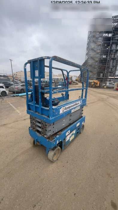 2018 Genie GS-1930 Genie GS-1930 w/Fixed Rail, Chain Entry