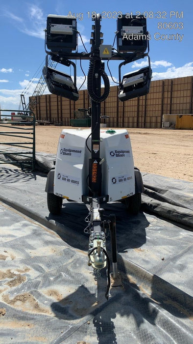 2023 Generac MLT2 Diesel, Flex Switch 120V Input, Powerzone Controller, (4) 320W LED Lights, 4kW Generator, 39.9 Gal Fuel Tank, 2" Ball, T3