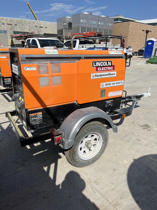 2022 Lincoln Electric LE400 Kubota V1505, Trlr, Cable Rack, Light Kit, ES Decals, T3