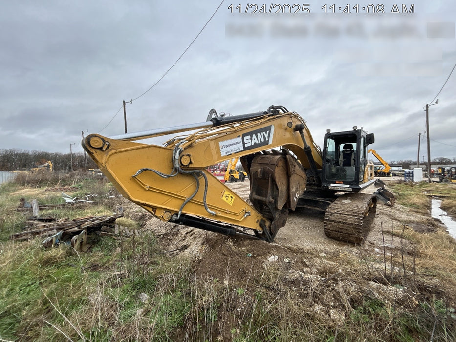 Sany SY265C Sany SY265 Tier 4 - Cab, Hydraulic  QC, 24" HD Bucket - Tooth, 36" HD Bucket - Tooth, 48" HD Bucket - Tooth, Hydraulic Thumb