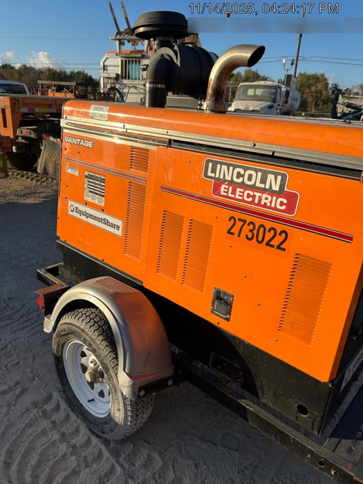2022 Lincoln Electric Vantage 549X Crosslink Technology, Trailer Mounted, ES Decals, T3
