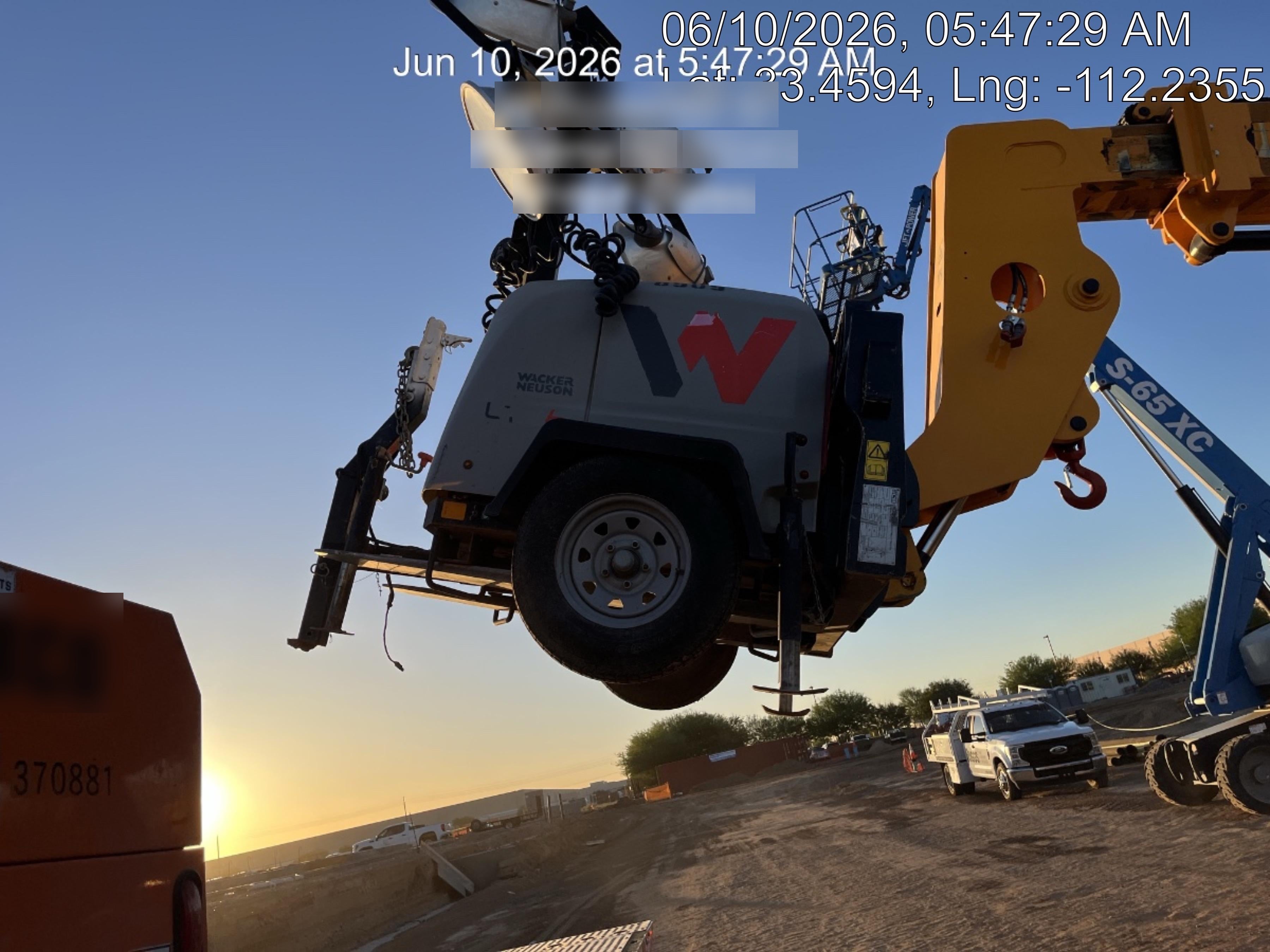 2018 Wacker Neuson LTV6L-MH Wacker Neuson LTV6L Towable Light Tower