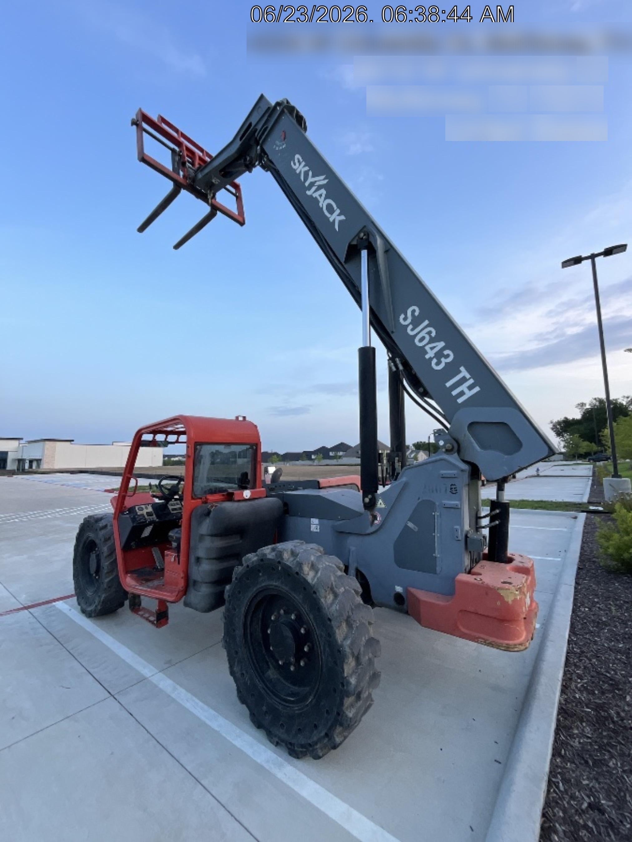 2016 Skyjack SJ643 TH Skyjack SJ643TH Telehandler