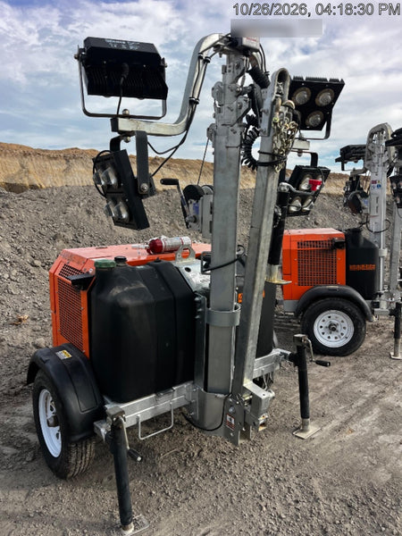 2024 Wanco WLTT-4MM4K Diesel, Deep Sea Controller, Shore Power Plug, Auto Start, (4) 350W LED Floodlights, 4kW Generator, 60 Gal Fuel Tank, 2" Ball, T3