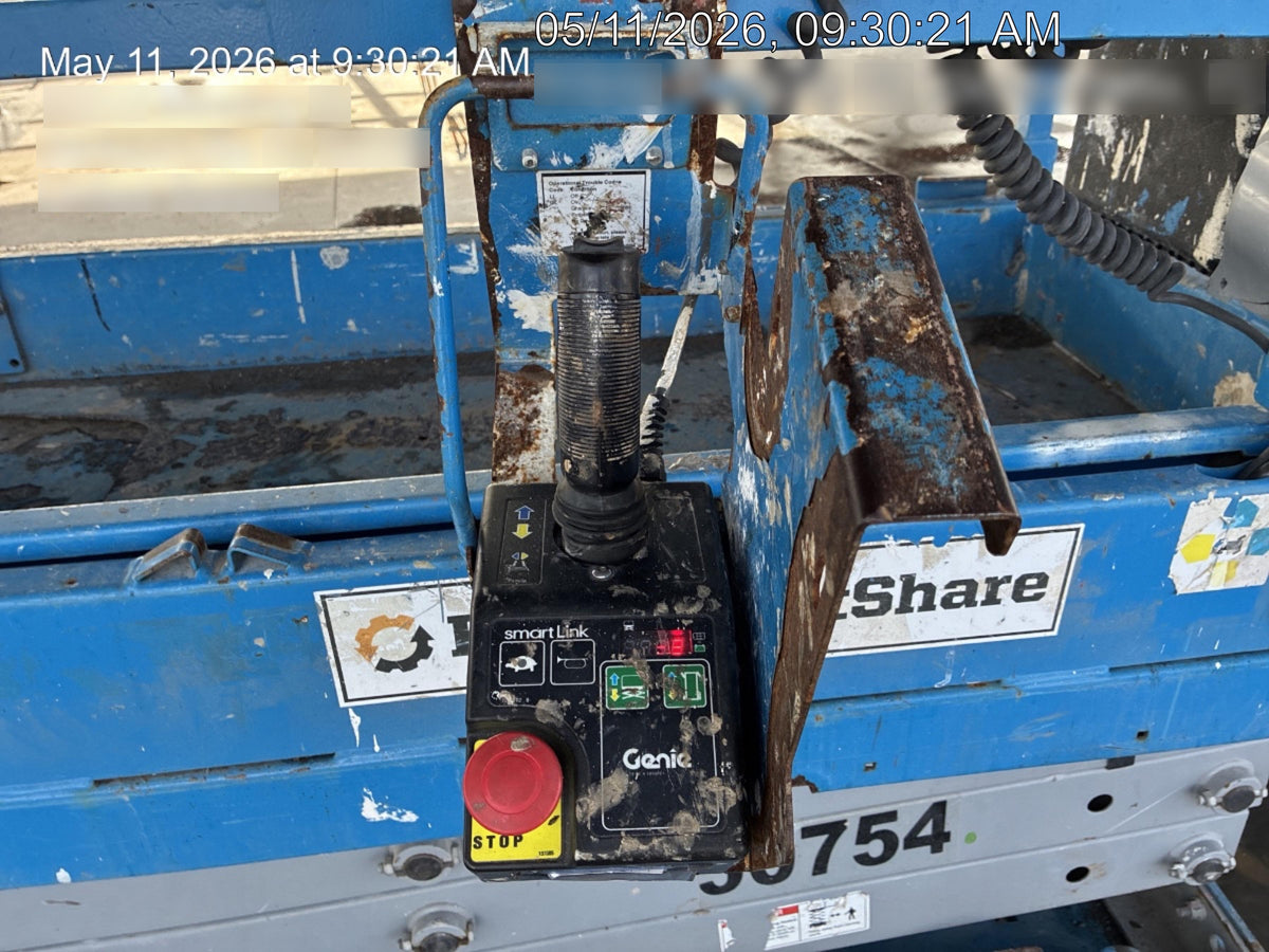 2019 Genie GS-1930 Fixed Rails with Chain Entry