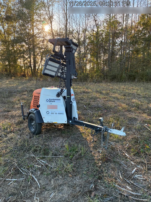 2023 Generac MLT2 Diesel, Flex Switch 120V Input, Powerzone Controller, 
(4) 320W LED Lights, 4kW Generator, 39.9 Gal Fuel Tank, 2" Ball, T3