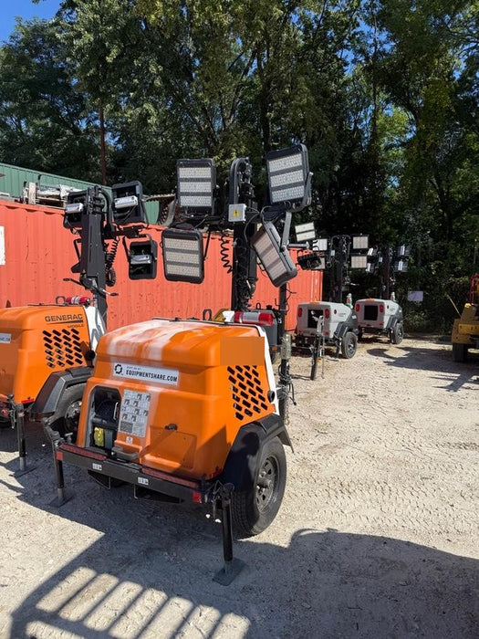 2023 Generac MLT2 Diesel, Flex Switch 120V Input, Powerzone Controller, (4) 320W LED Lights, 4kW Generator, 39.9 Gal Fuel Tank, 2" Ball, T3