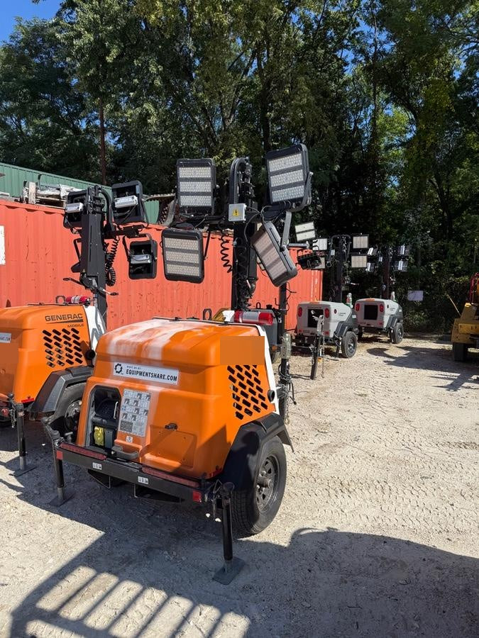 2023 Generac MLT2 Diesel, Flex Switch 120V Input, Powerzone Controller, (4) 320W LED Lights, 4kW Generator, 39.9 Gal Fuel Tank, 2" Ball, T3