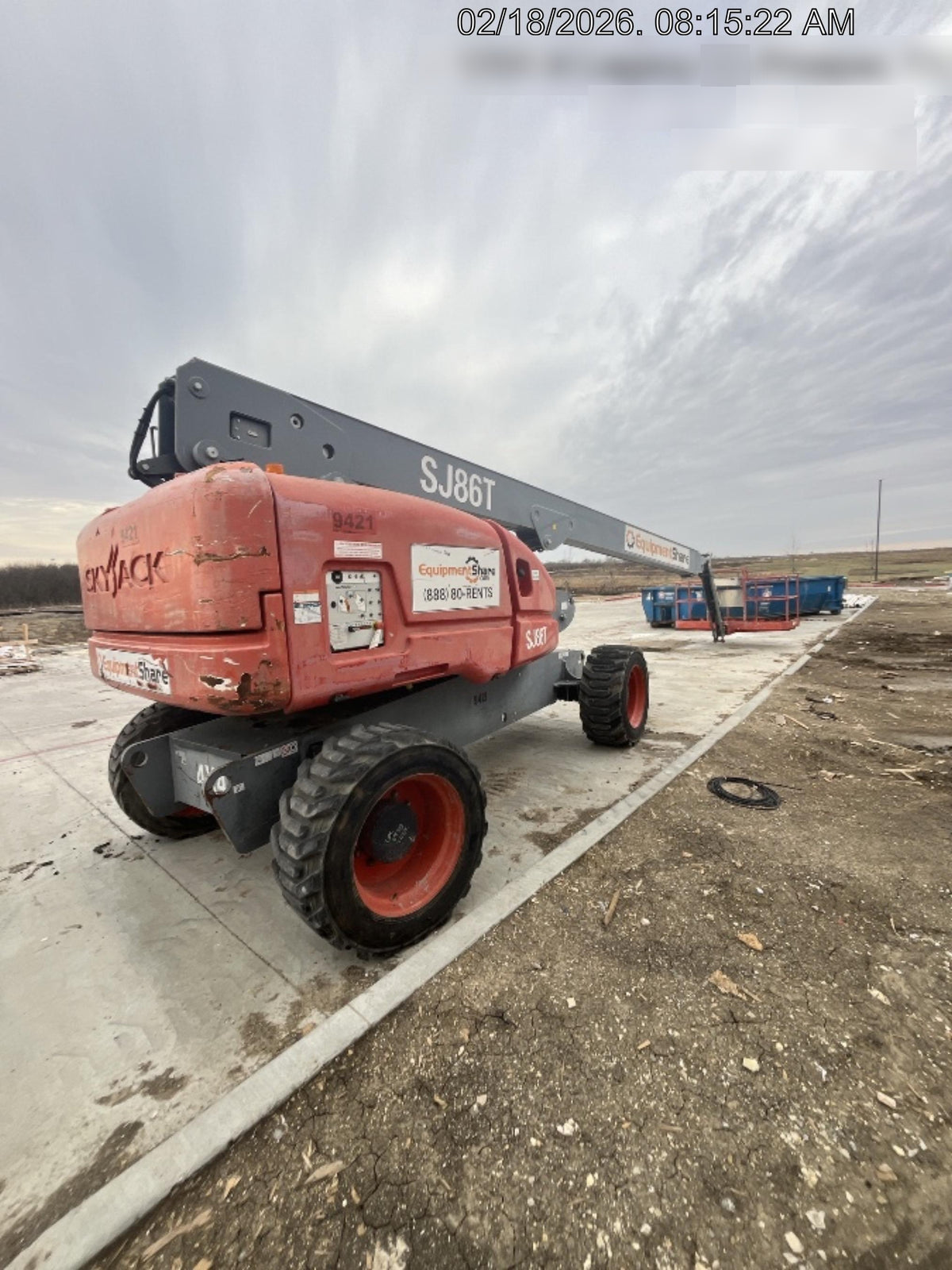 2018 SKYJACK SJ86T