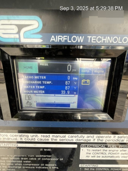 2025 AIRMAN PDSF375DP-6E1